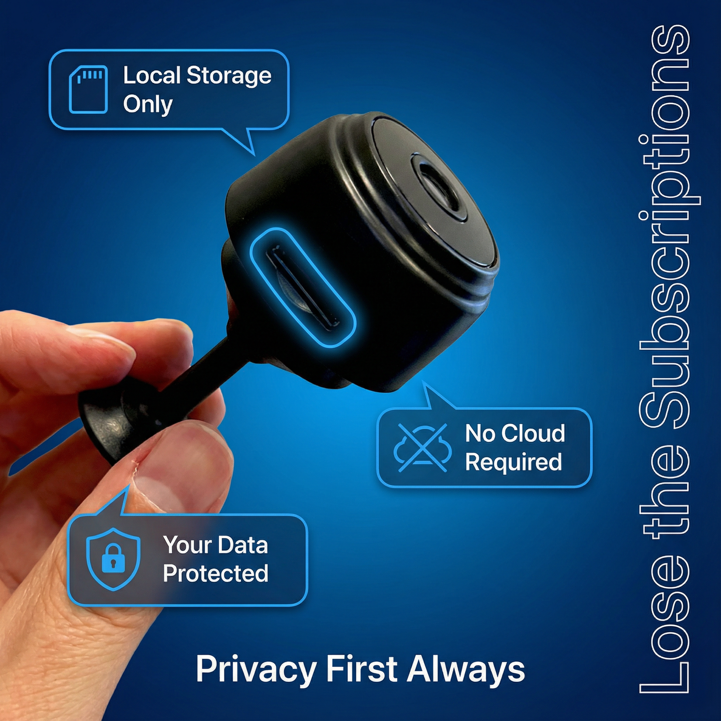 AMINY - MINI WIRELESS WIFI SPY CAMERA