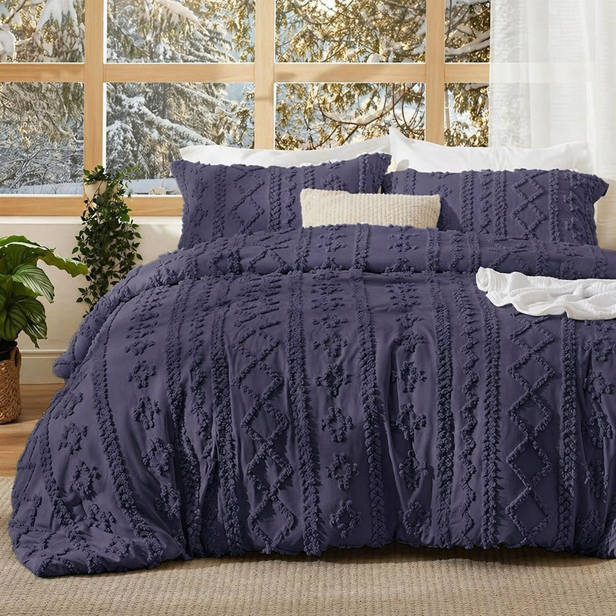 Boho Deluxe Tufted Decorative Quilt cover set (VIRAL ON TIKTOK)