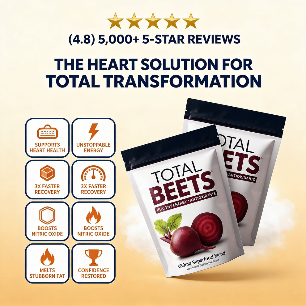 Total Beets™ – Blood Pressue Support + Strengthening Heart Health (Tru ...