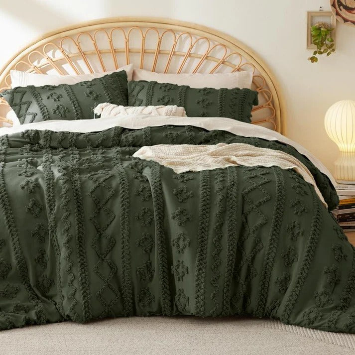 Boho Deluxe Tufted Decorative Quilt cover set (VIRAL ON TIKTOK)
