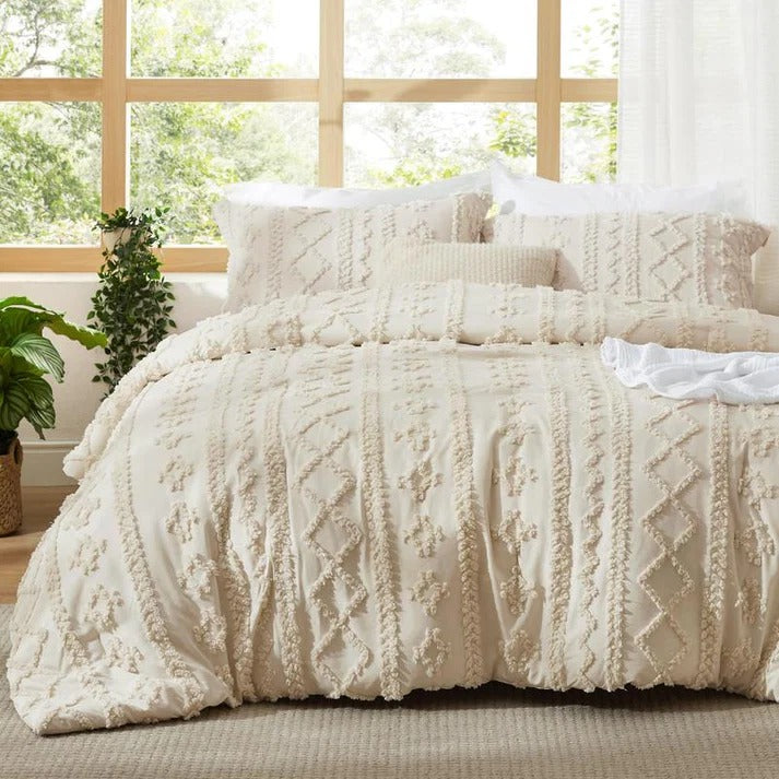 Boho Deluxe Tufted Decorative Quilt cover set (VIRAL ON TIKTOK)