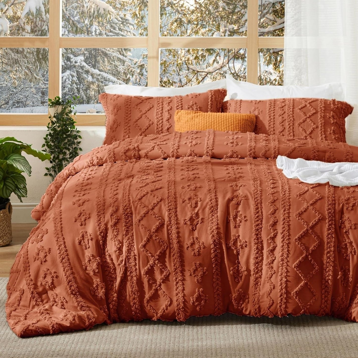 Boho Deluxe Tufted Decorative Quilt cover set (VIRAL ON TIKTOK)