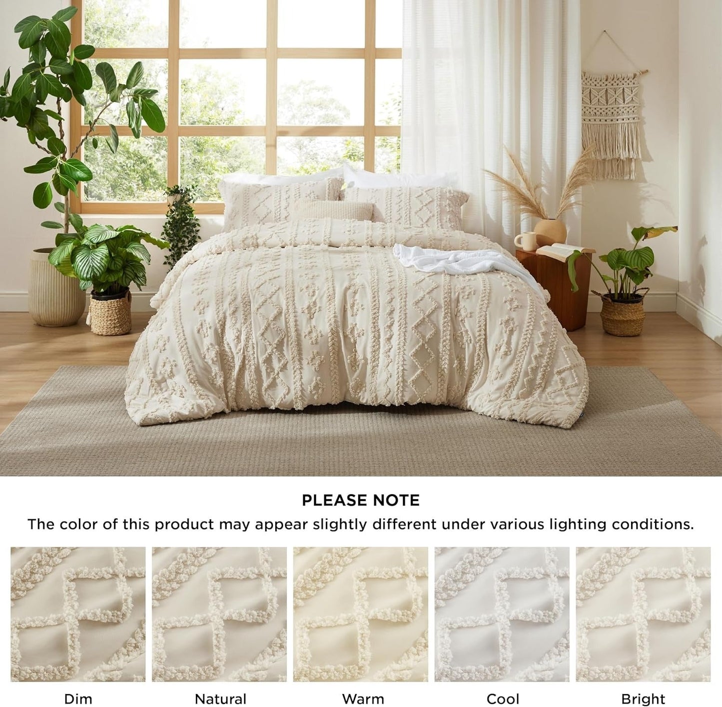 Boho Deluxe Tufted Decorative Quilt cover set (VIRAL ON TIKTOK)