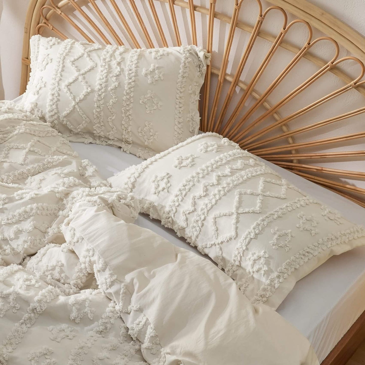 Boho Deluxe Tufted Decorative Quilt cover set (VIRAL ON TIKTOK)