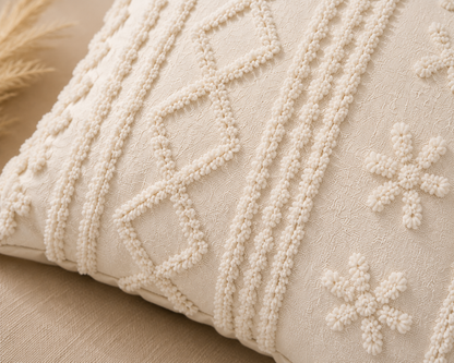 Boho Deluxe Tufted Accent Pillow